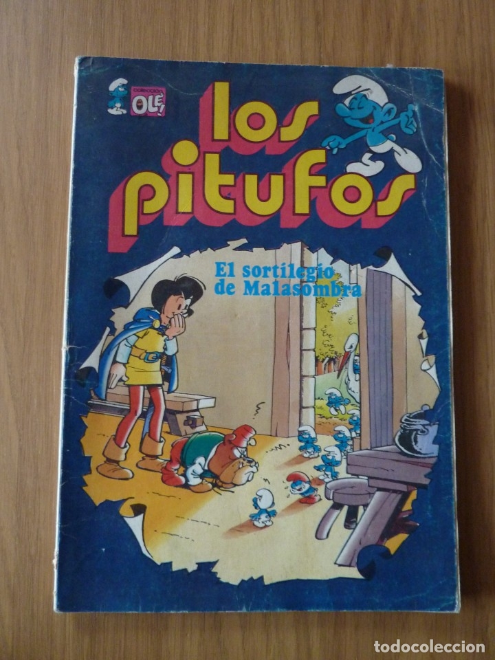Tebeos: C&Oacute;MIC LOS PITUFOS: EL SORTILEGIO DE MALASOMBRE. BRUGUERA. - Foto 1