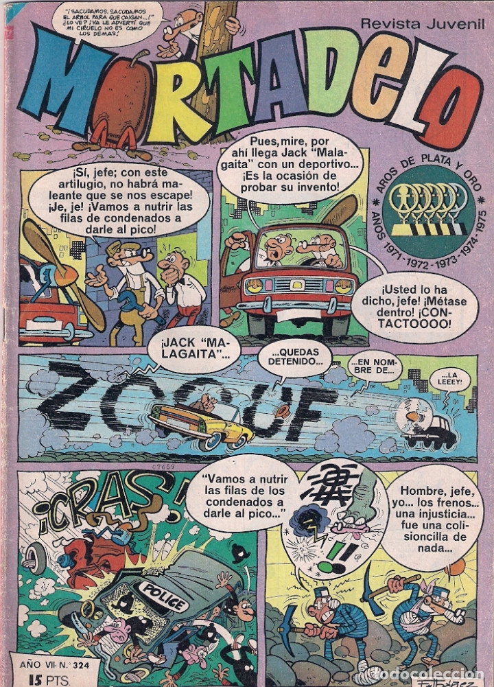 Tebeos: Mortadelo semanal. n&ordm; 324 - Foto 1