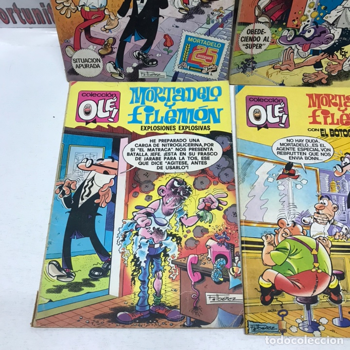 Tebeos: Lote 4 comic mortadelo y filemon - Foto 2