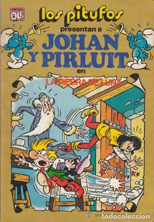 Tebeos: LOS PITUFOS PRESENTAN A JOHAN Y PIRLUIT N&ordm; 17 - Foto 1