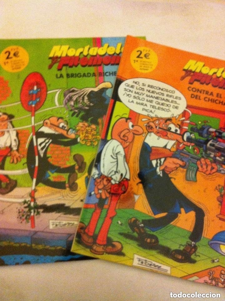 Tebeos: mortadelo y filem&oacute;n - 2 cuadernos - Foto 1