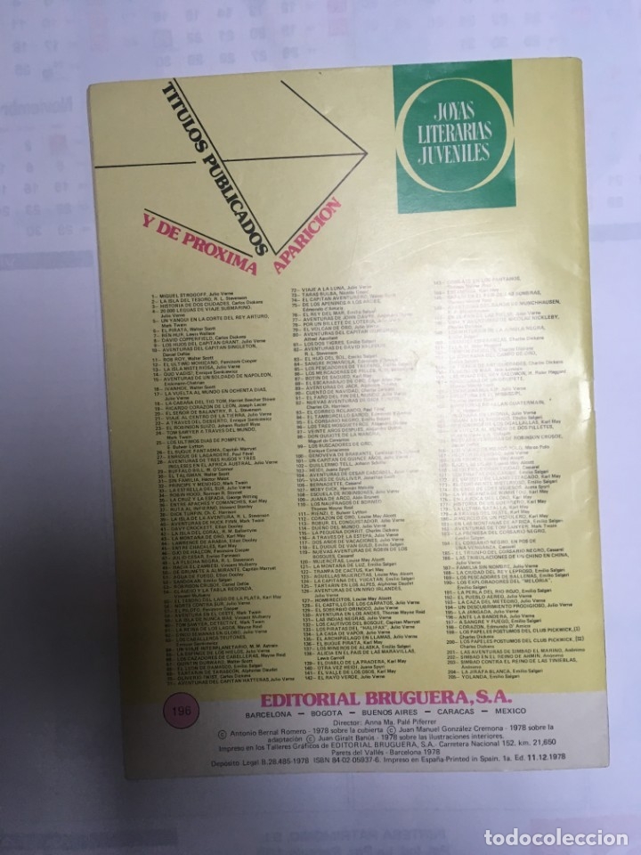 Tebeos: JOYAS LITERARIS N&ordm; 196 - Foto 2