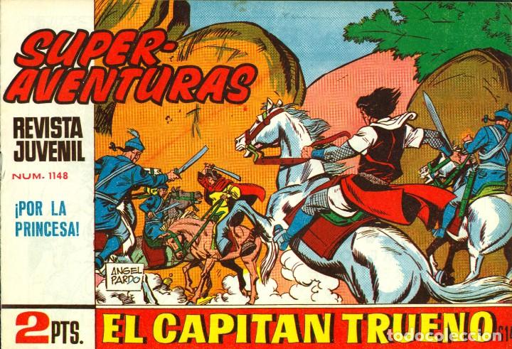 Tebeos: EL CAPIT&Aacute;N TRUENO-614 (BRUGUERA) DE &Aacute;NGEL PARDO