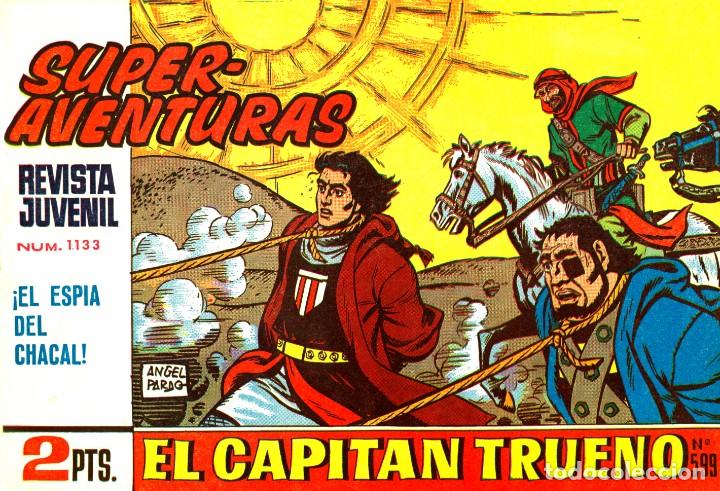 Tebeos: EL CAPITAN TRUENO-599 (BRUGUERA) DE &Aacute;NGEL PARDO