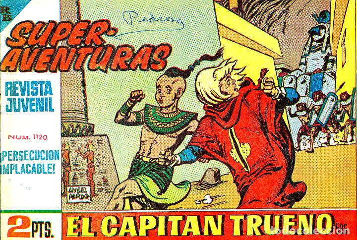 Tebeos: EL CAPITAN TRUENO-586 (BRUGUERA) DE &Aacute;NGEL PARDO