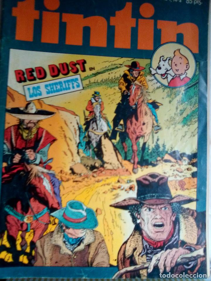 Tebeos: TINTIN-BRUGUERA- N&ordm; 4 -COMANCHE-CAPIT&Aacute;N SABLE-BENJAM&Iacute;N-1981-BUENO-ESCASO-LEAN-2407