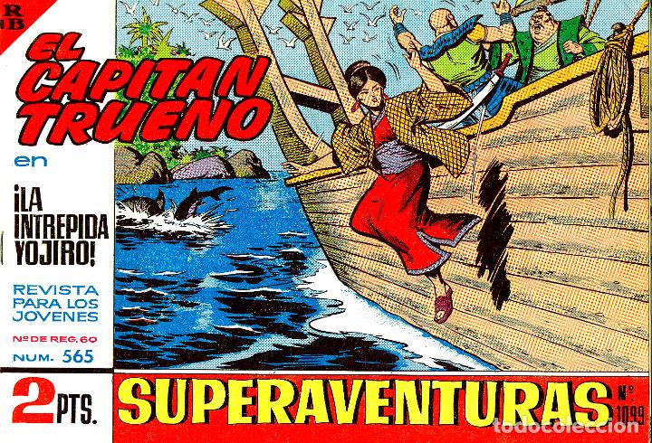 Giornalini: EL CAPITAN TRUENO-565 (BRUGUERA) DE MART&Iacute;NEZ OSETE