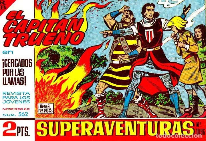 Giornalini: EL CAPITAN TRUENO-562 (BRUGUERA) DE &Aacute;NGEL PARDO