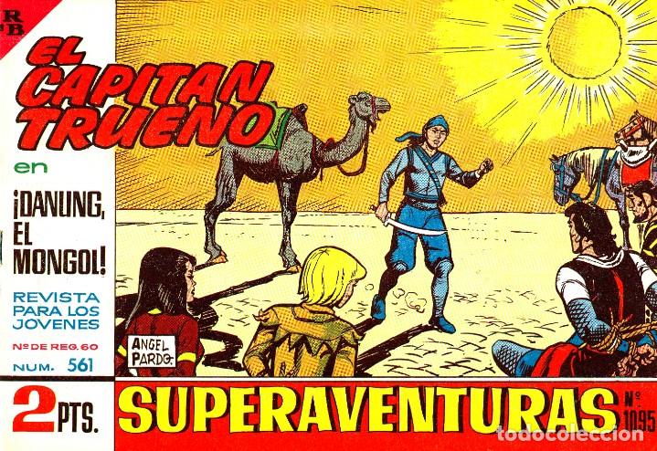 Giornalini: EL CAPITAN TRUENO-561 (BRUGUERA) DE &Aacute;NGEL PARDO