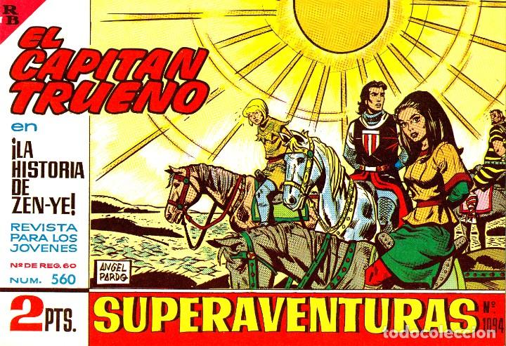 Giornalini: EL CAPITAN TRUENO-560 (BRUGUERA) DE &Aacute;NGEL PARDO
