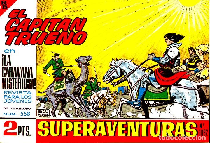 Giornalini: EL CAPITAN TRUENO-558 (BRUGUERA) DE &Aacute;NGEL PARDO