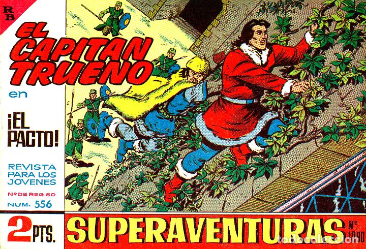 Giornalini: EL CAPITAN TRUENO-556 (BRUGUERA) DE MART&Iacute;NEZ OSETE