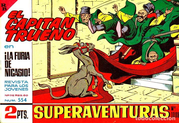 Giornalini: EL CAPITAN TRUENO-554 (BRUGUERA) DE MART&Iacute;NEZ OSETE
