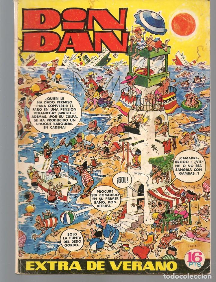 Tebeos: DIN DAN. EXTRA DE VERANO, 1971. BRUGUERA. (P/C53)