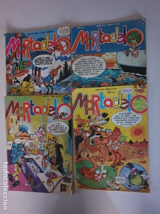 Tebeos: 4  MORTADELOS  1984-1985 - Foto 1