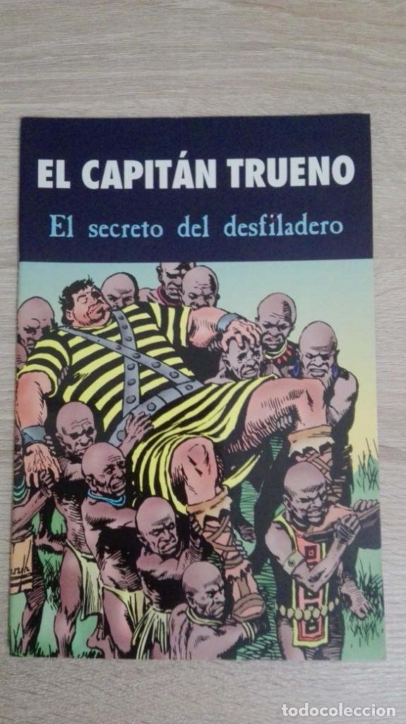 Giornalini: EL SECRETO DEL DESFILADERO-EL CAPIT&Aacute;N TRUENO-EDICIONES B.-A&Ntilde;O 2003-TAPA BLANDA-COMO NUEVO.