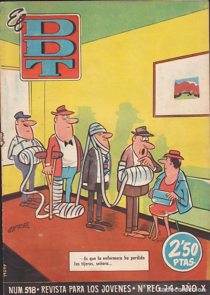 Tebeos: COMIC COLECCION DDT N&ordm; 518 - Foto 1