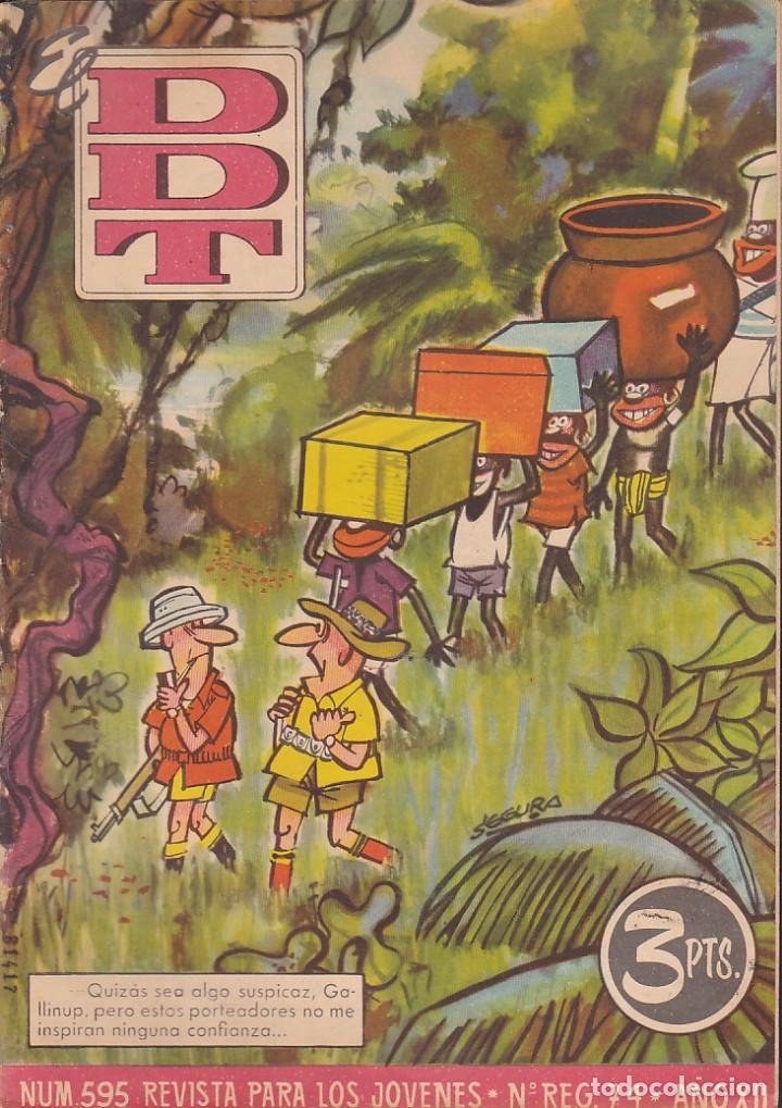 Tebeos: COMIC COLECCION DDT N&ordm; 595 - Foto 1