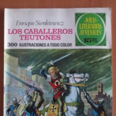 Tebeos: JOYAS LITERARIAS JUVENILES Nº 63 LOS CABALLEROS TEUTONES. Lote 186214320