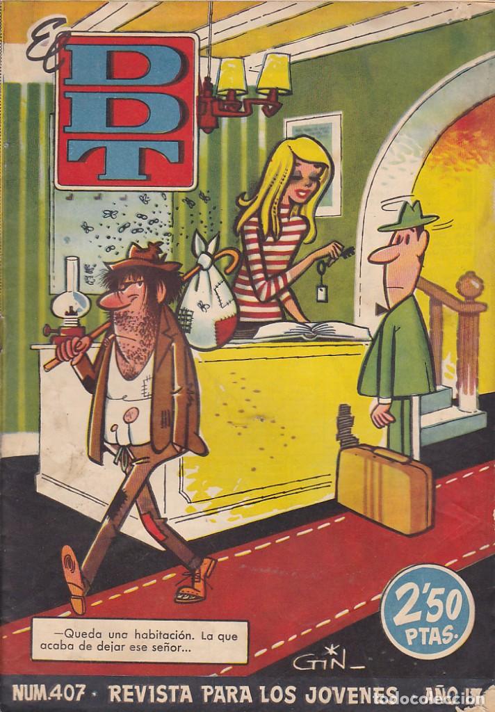 Tebeos: COMIC COLECCION DDT N&ordm; 407 - Foto 1