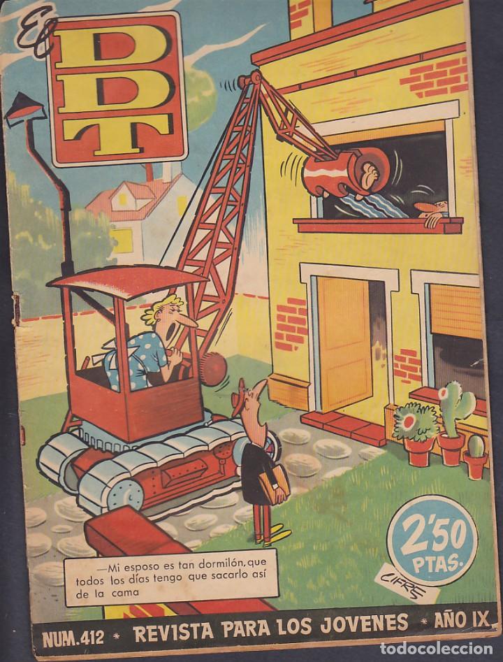 Tebeos: COMIC COLECCION DDT N&ordm; 412 - Foto 1