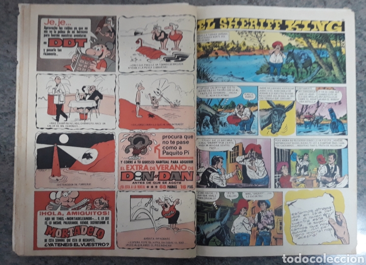 Tebeos: COMIC PULGARCITO EXTRA DE VERANO 1971 - Foto 7