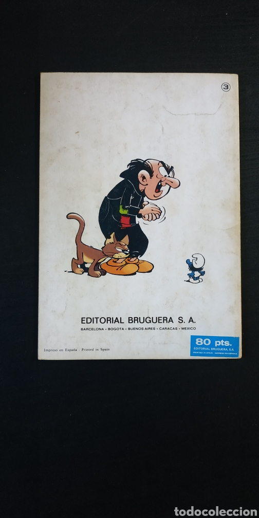 Tebeos: LOS PITUFOS 3 EL PITUFISIMO EDITORIAL BRUGUERA - Foto 2