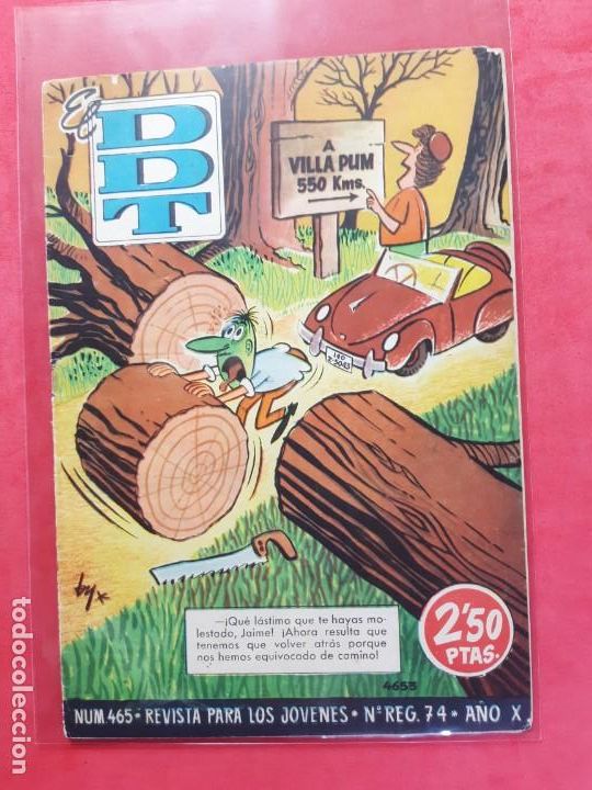 Tebeos: EL DDT N&ordm; 465 BRUGUERA - Foto 1