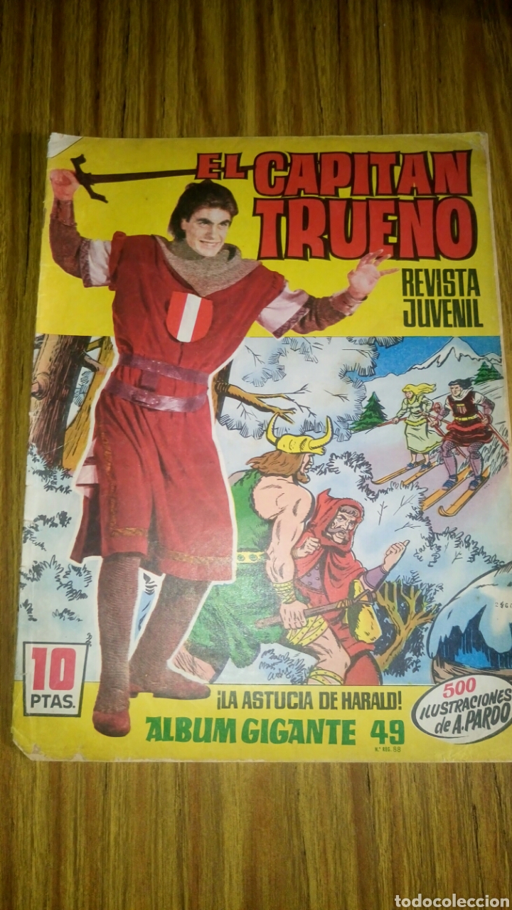 EL CAPITÁN TRUENO, ALBUM GIGANTE, 49, LA ASTUCIA DE HARALD. (Tebeos y Comics - Bruguera - Capitán Trueno)