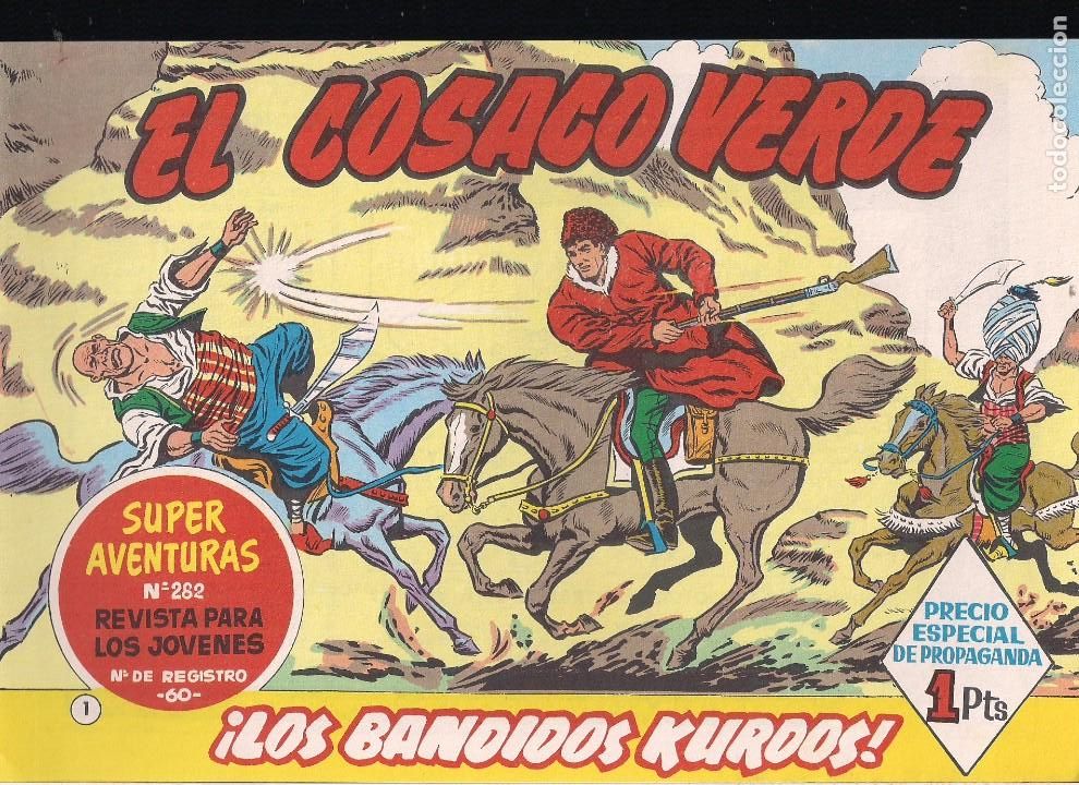 Tebeos: EL COSACO VERDE FACSIMIL N&ordm; 1 - Foto 1