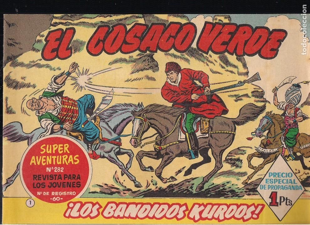 Tebeos: EL COSACO VERDE FACSIMIL N&ordm; 1 - Foto 1