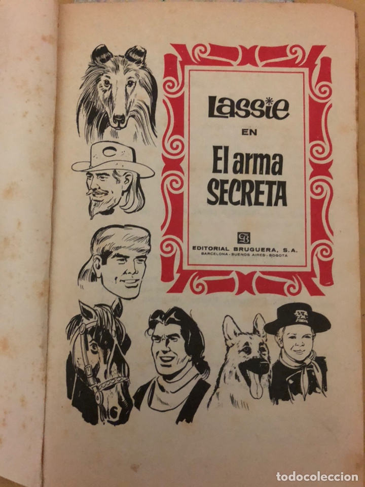 Tebeos: LASSIE, &ldquo;El arma secreta&rdquo; (c&oacute;mic, libro) - Foto 2
