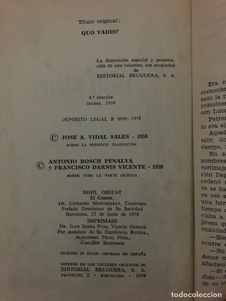 Tebeos: QUO VADIS? E. Sienkiewicz (c&oacute;mic, libro) - Foto 3