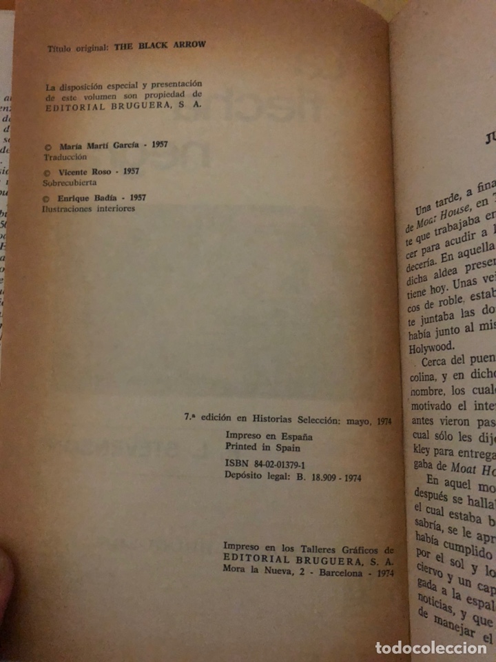 Tebeos: LA FLECHA NEGRA &bull;_&bull;Robert L.Stevenson (c&oacute;mic, libro) - Foto 3