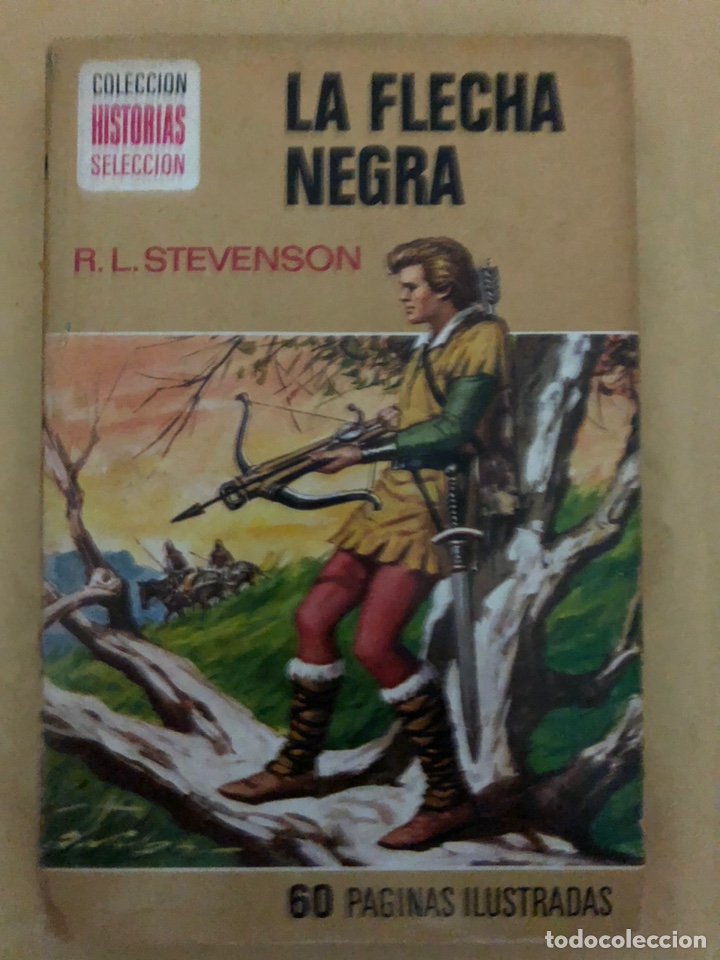 Tebeos: LA FLECHA NEGRA &bull;_&bull;Robert L.Stevenson (c&oacute;mic, libro) - Foto 1