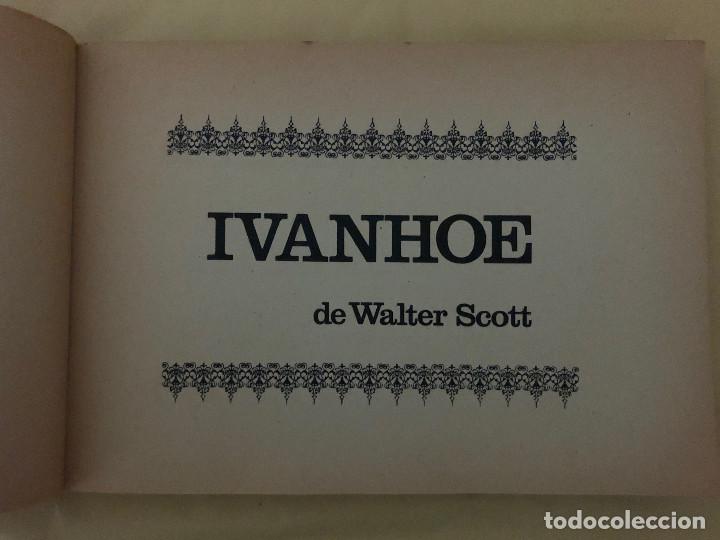 Tebeos: IVANHOE y ENTRE APACHES Y COMANCHES (c&oacute;mic, libro) - Foto 2
