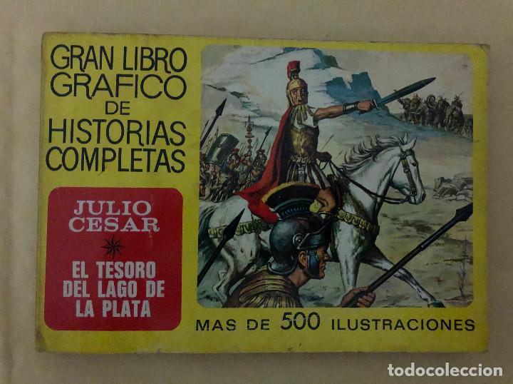 Tebeos: JULIO CESAR y EL TESORO DEL LAGO DE PLATA (c&oacute;mic, libro) - Foto 1