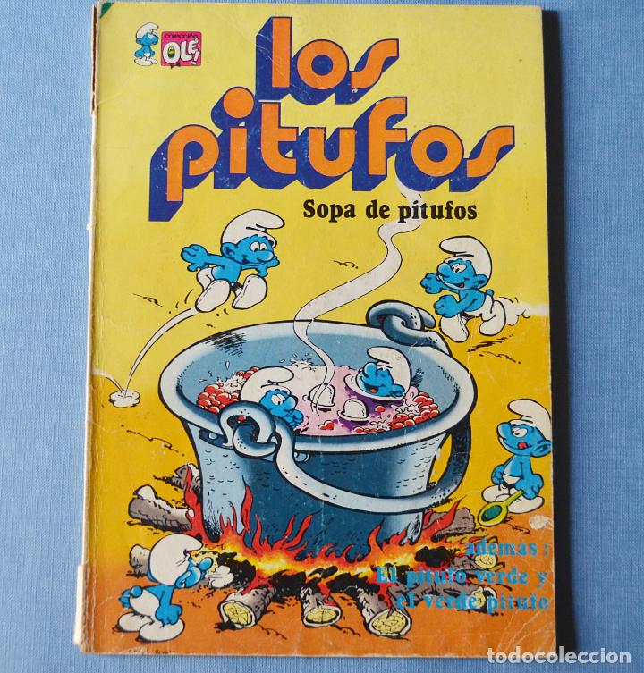 Tebeos: LOS PITUFOS - OLE N&ordm; 10 - SOPA DE PITUFOS - Foto 1