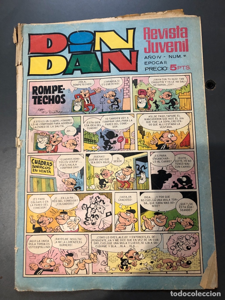 Tebeos: Revista juvenil din dan n&uacute;m 91 - Foto 1