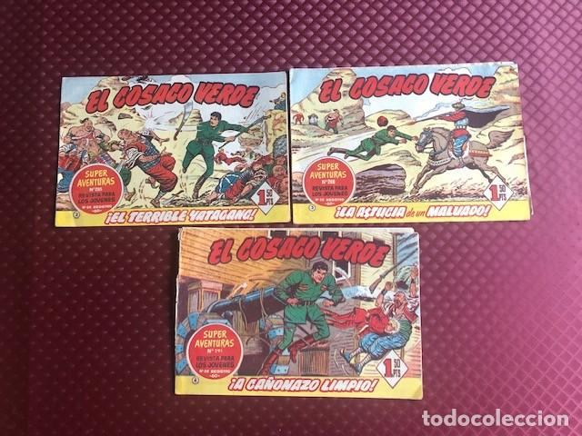 Tebeos: EL COSACO VERDE ORIGINAL N&ordm; 2 ,3 Y 4 - Foto 1