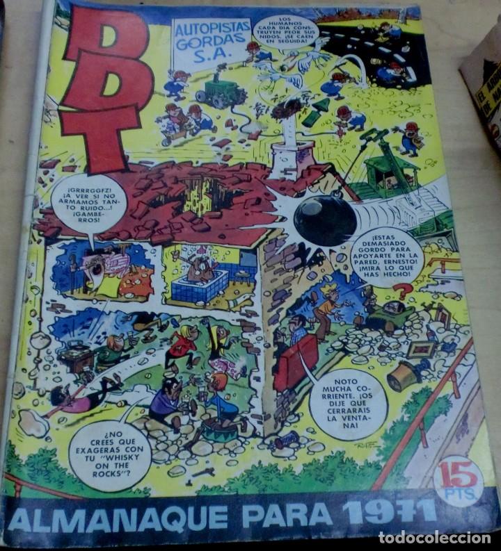 Tebeos: DDT ALMANAQUE PARA 1971 - Foto 1