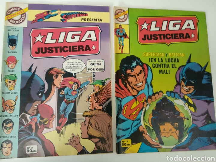 Comics: Liga de la justicia n&uacute;meros 2 y 3
