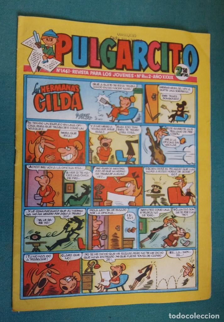 Tebeos: Tebeo / c&oacute;mic Pulgarcito, n&ordm; 1461 - Foto 1