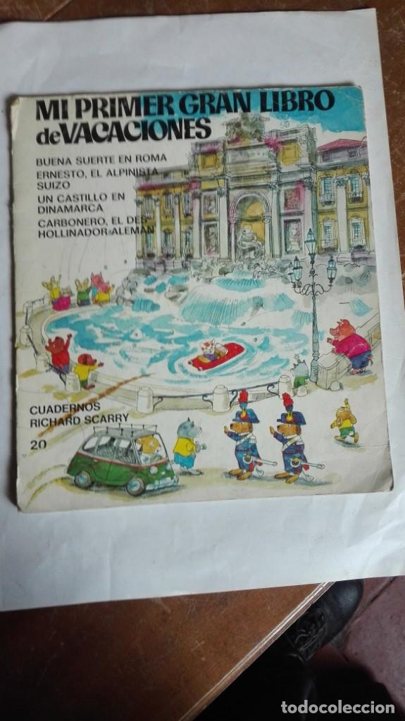 BDs: Mi primer gran libro de vacaciones 1974 bruguera n&uacute;mero 20