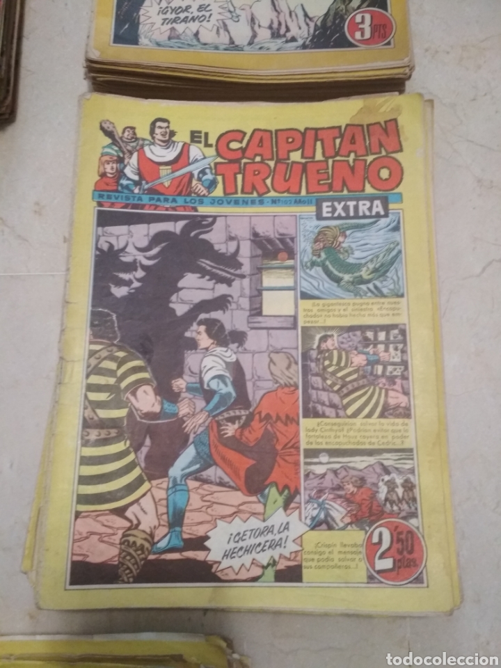 Tebeos: CAPITAN TRUENO EXTRA 139 N&Uacute;MEROS - Foto 4