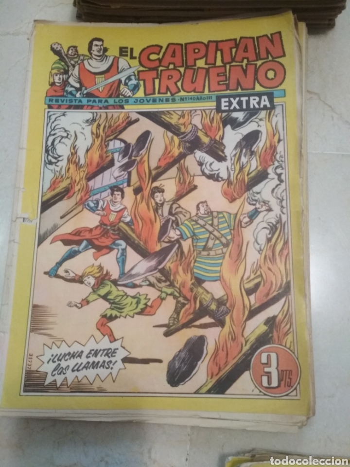 Tebeos: CAPITAN TRUENO EXTRA 139 N&Uacute;MEROS - Foto 5