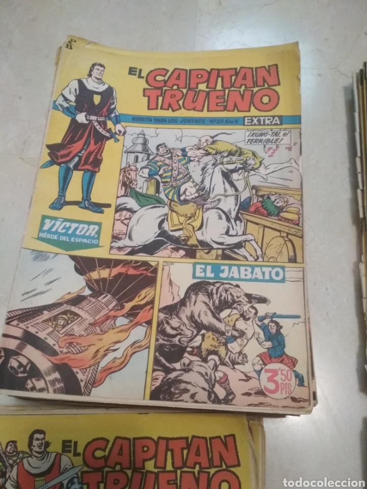 Tebeos: CAPITAN TRUENO EXTRA 139 N&Uacute;MEROS - Foto 7