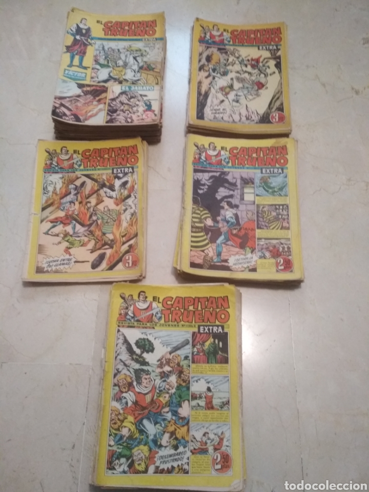 Tebeos: CAPITAN TRUENO EXTRA 139 N&Uacute;MEROS - Foto 1