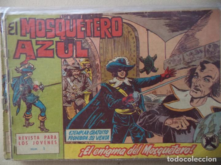 Tebeos: EL MOSQUETERO AZUL N&ordm; 1 ORIGINAL - Foto 1