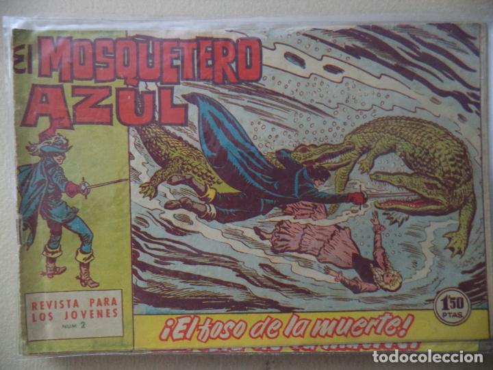 Tebeos: EL MOSQUETERO AZUL N&ordm; 2 ORIGINAL - Foto 1